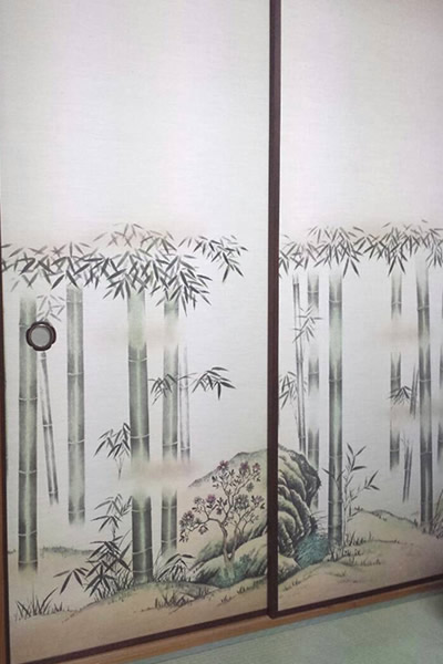 障子張り替え